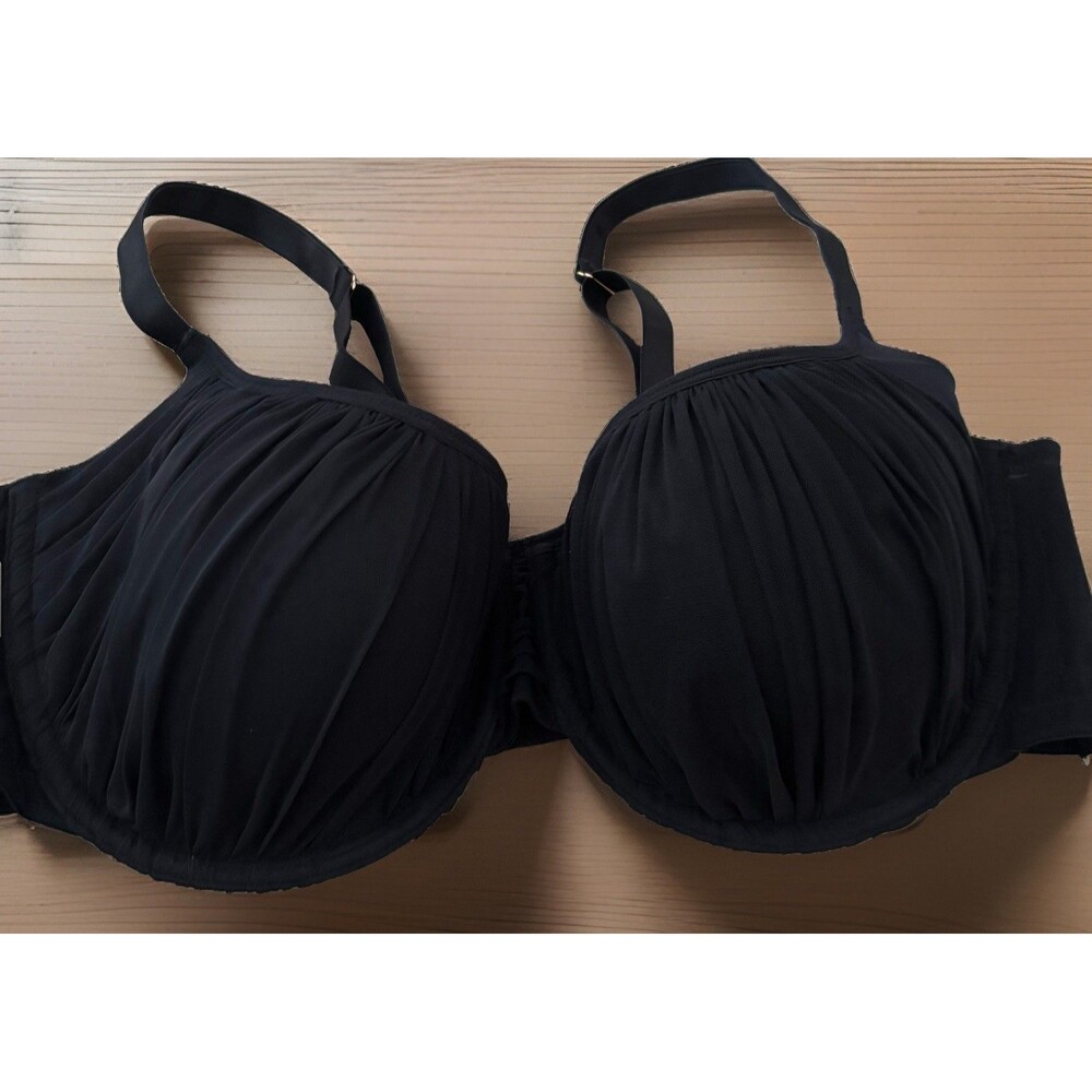 Savage X Fenty Balconette Underwire Bra 40DDD Black